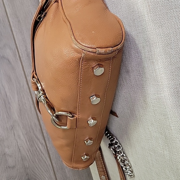 Rebecca Minkoff Brown Leather Crossbody Shoulder Bag - Picture 10 of 16